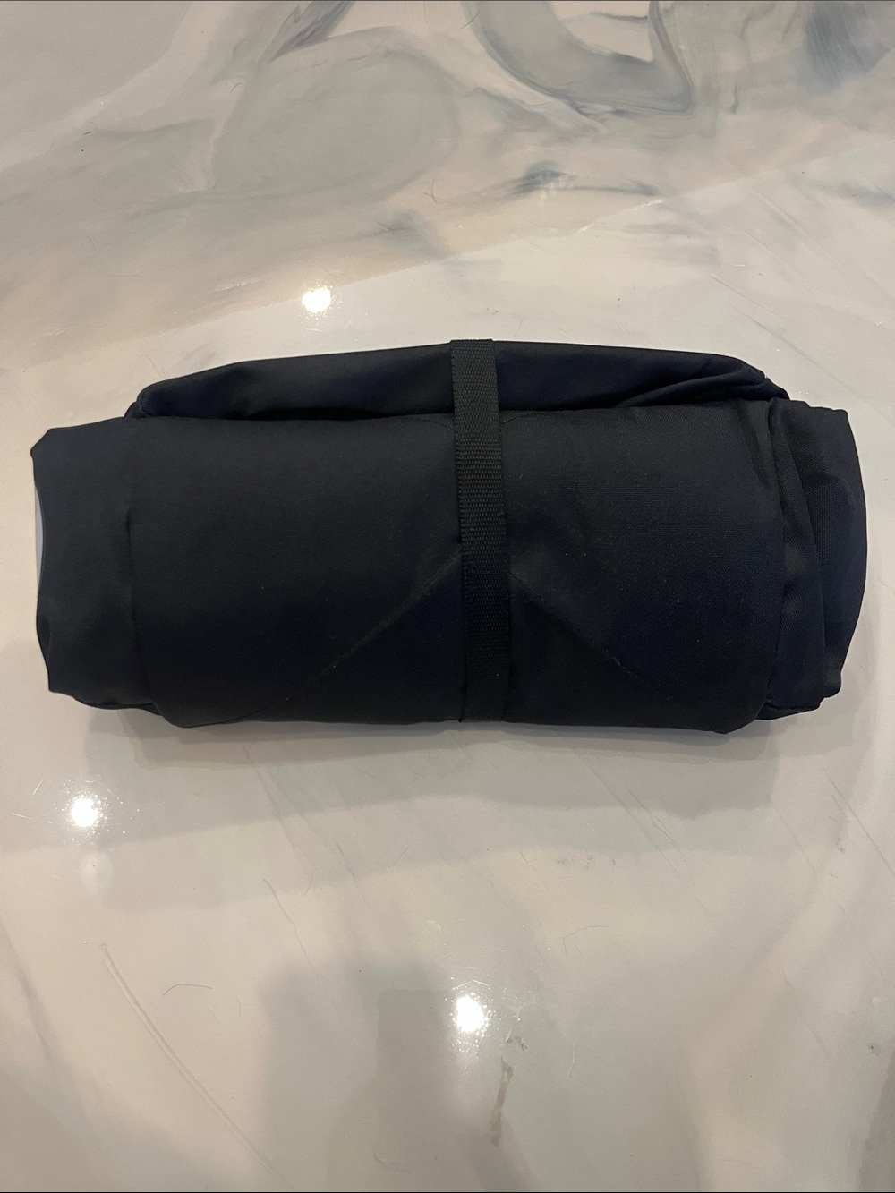 Steelers Men's Black Roll-Up Travel duffle Bag